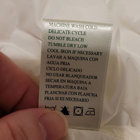 Tangerine quilted puffer vest - Picture 8 of 9